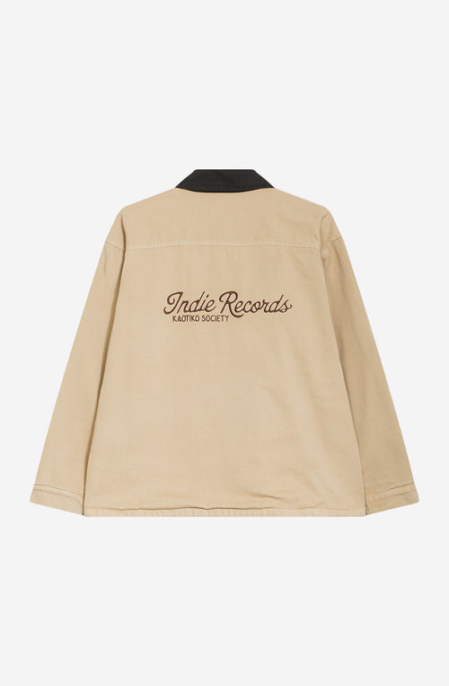 Indie Records Camel Jacket