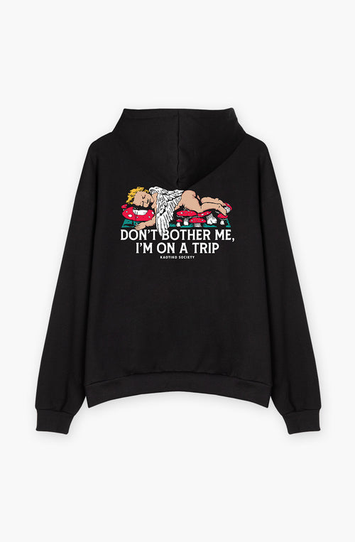 Sudadera Washed Busy Cupid Noir