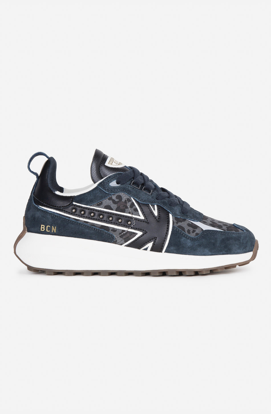 Kaotiko Detroit Glam Anthracite Sneakers