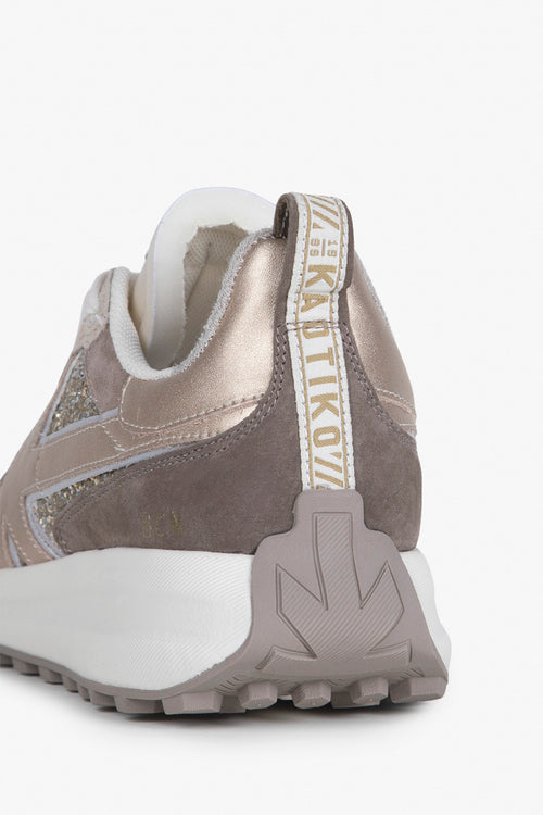 Kaotiko Detroit Glam Champagne Sneakers
