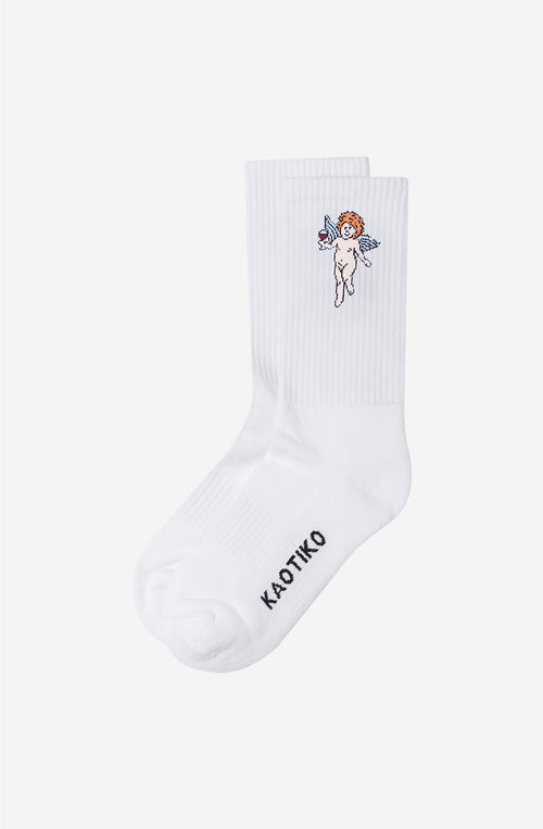 Love Potion White Socks