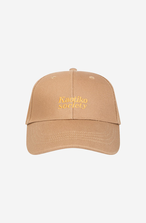 Organic Kaotiko Society Dark Camel Cap