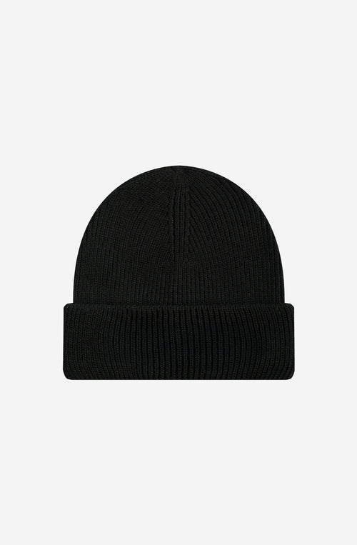 Tricky Love Star Black Beanie