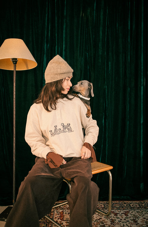 Dalmatian Stone Sweatshirt