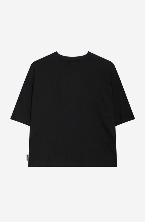 T-shirt court Dalmatas noir