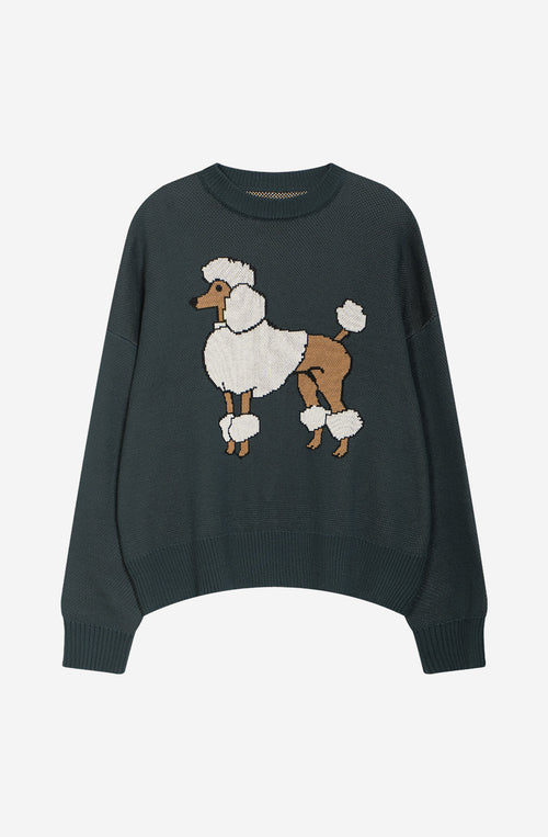 Jersey Poodle Dark Green