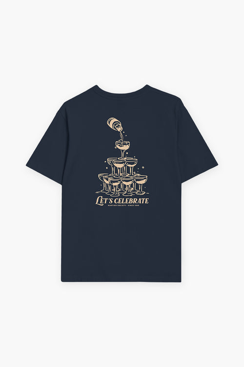 Let's Celebrate Navy T-Shirt