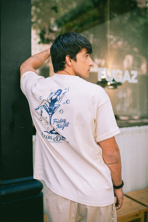 Camiseta Cheers Darling Ivory