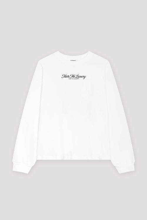 Taste The Luxury White T-shirt