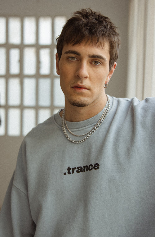 Washed Trance The End Steel Sweatshirt