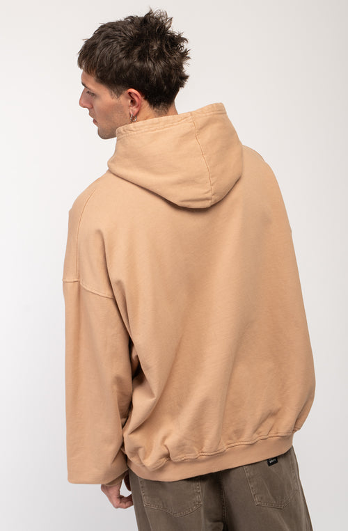 Sweatshirt „Cesare“ in verwaschenem Sand
