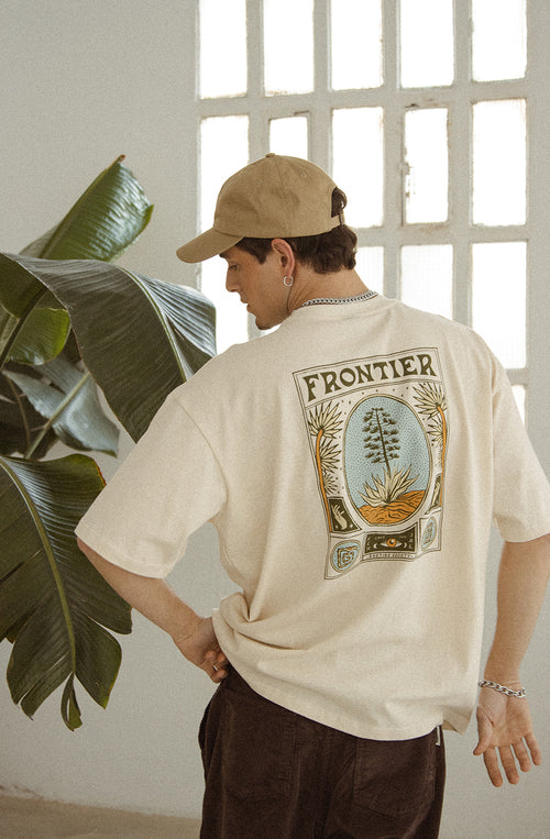 Camiseta Frontier Coton Bio Ivoire