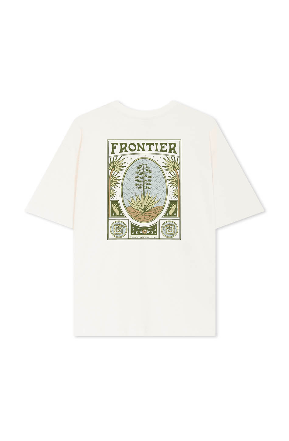 Frontier Organic Cotton Ivory T-shirt