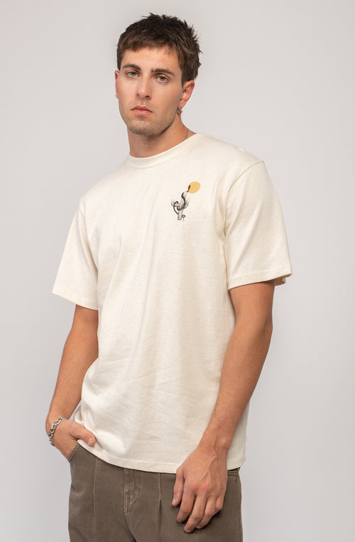 Cowgirl Snake Organic Cotton Ivory T-shirt