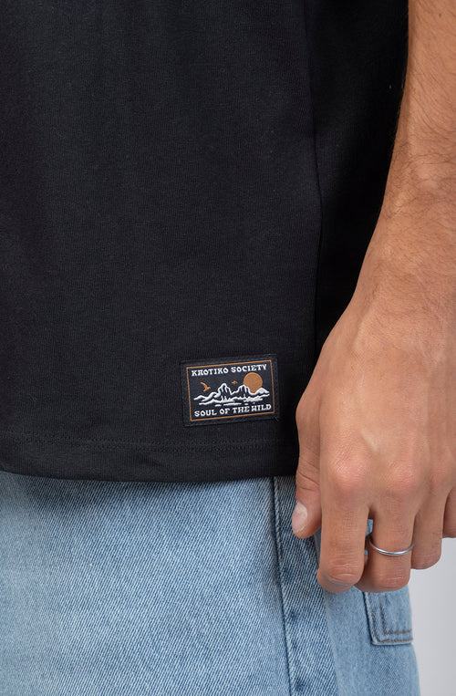 Mezcal West T-shirt noir