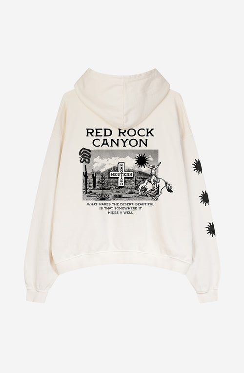 Sudadera Capucha Red Rock Canyon Bone