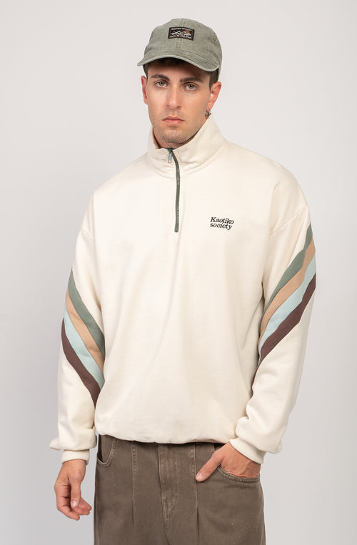 Walker Kaotiko Society Zipper Bone Sweatshirt