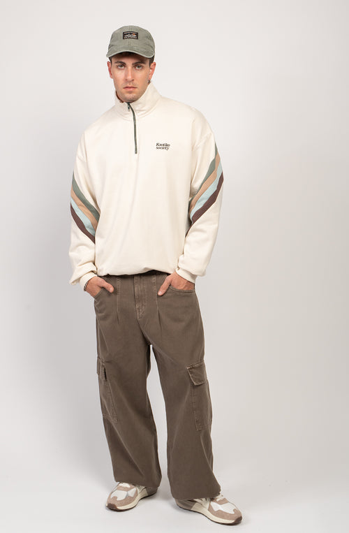 Walker Kaotiko Society Zipper Bone Sweatshirt