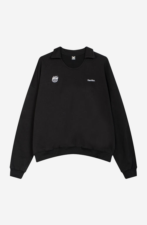 Chaos World Black Sweatshirt