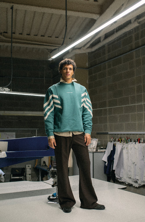 Chad Heura/Elfenbeinfarbenes Sweatshirt