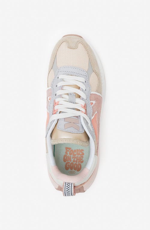 Kaotiko Woman Detroit Light Beige Sneakers