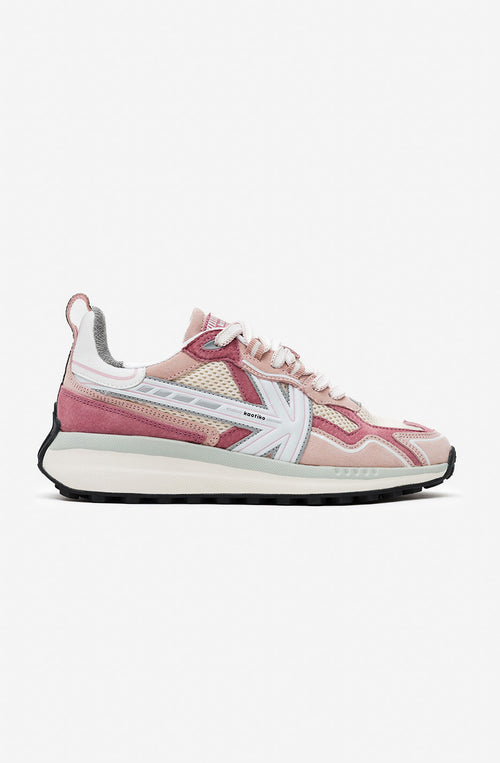 Kaotiko Woman Detroit Tech Sand Rose Sneakers