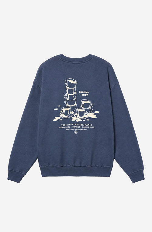Sweatshirt Another One Navy Peony