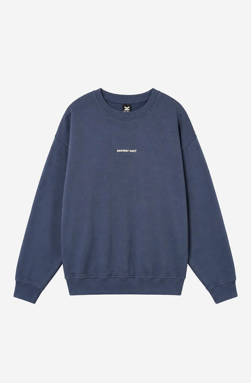 Sweatshirt Another One Navy Peony