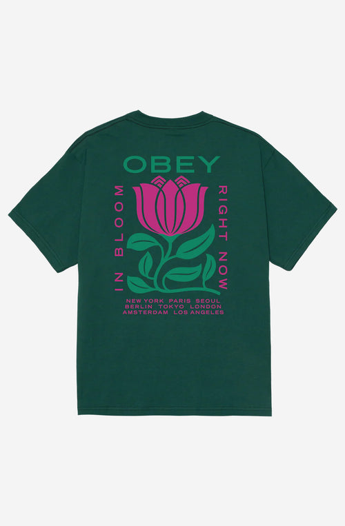 Obey In Bloom Klassisches Regenwald-T-Shirt