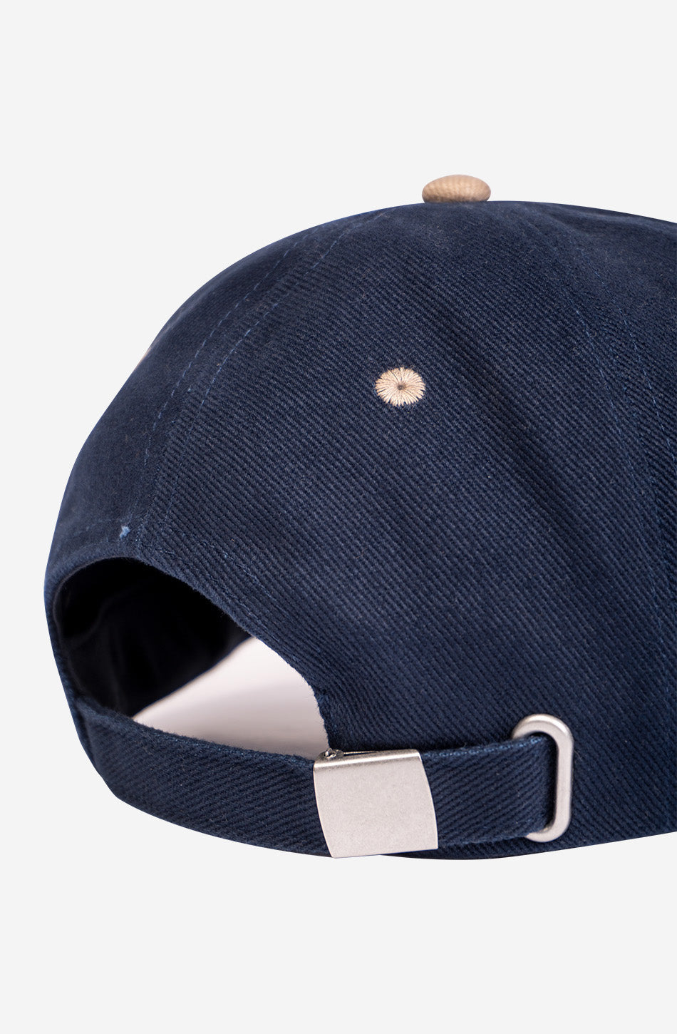 6 Panels Wine Dog Cap French Navy/Taupe