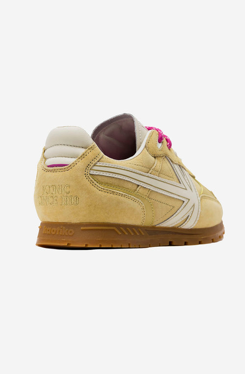 Kaotiko Woman Butter Yellow Sneakers