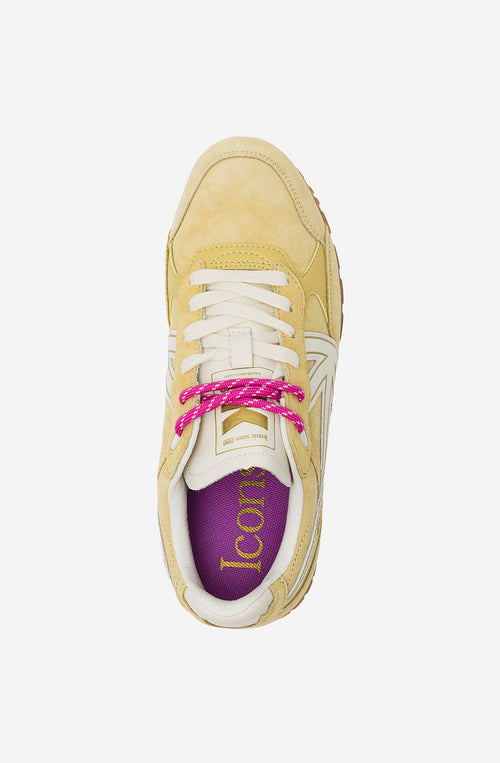 Kaotiko Woman Butter Yellow Sneakers