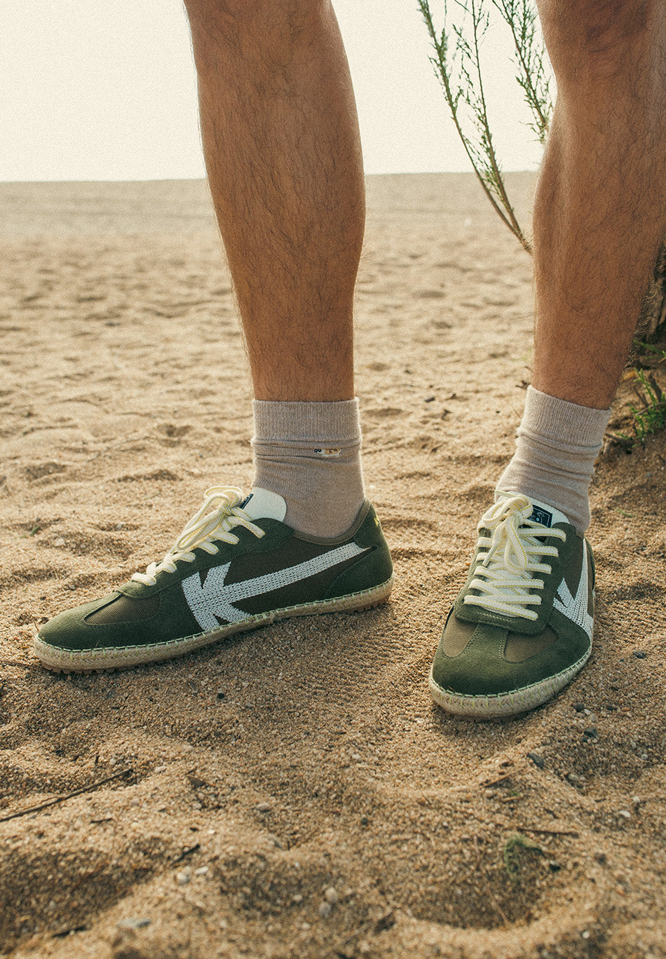 Baskets Chad ACBC homme kaki