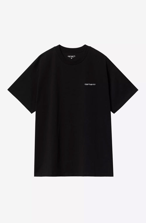 Carhartt WIP Archie Script Bio-T-Shirt, schwarz