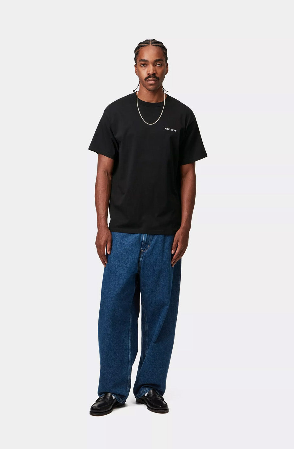 Carhartt WIP Archie Script Bio-T-Shirt, schwarz