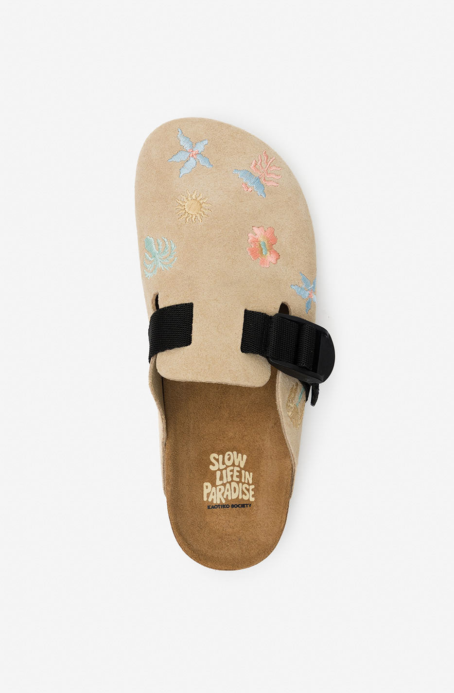 Embro Damen-Clogs, beige