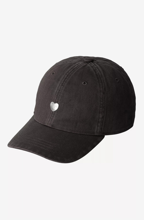 CARHARTT Herz Metallkappe Schwarz/Silber