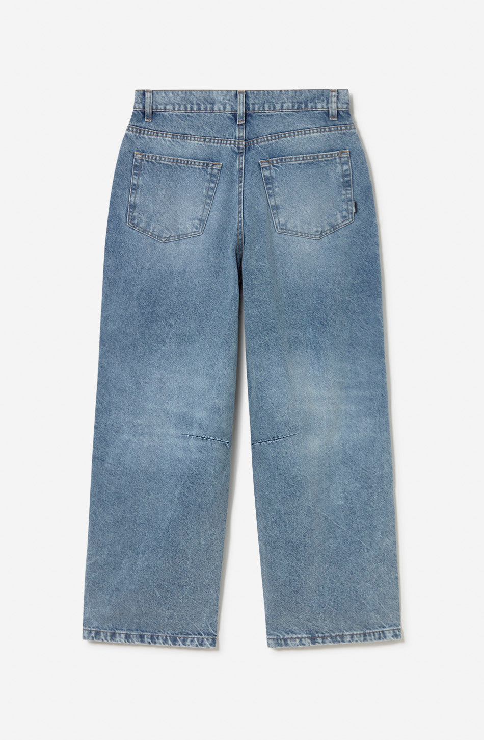 Baggy Balloon Denim Blue Trousers