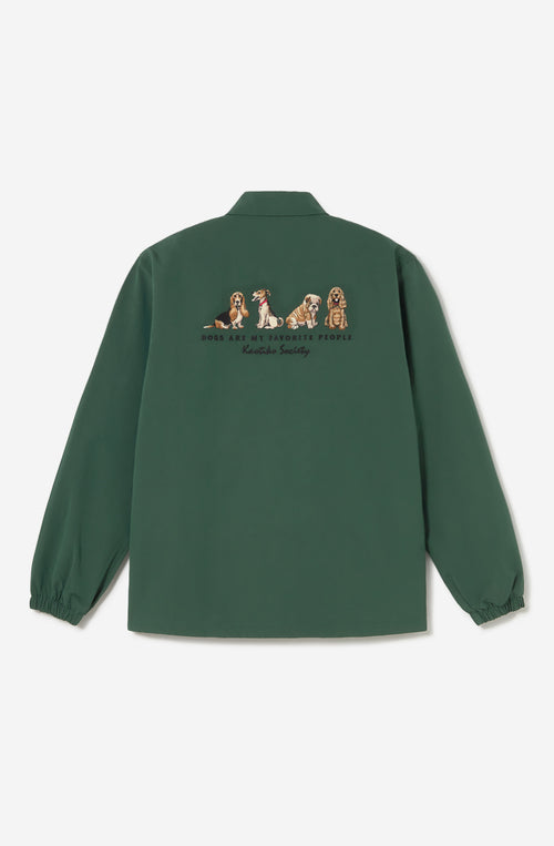 Dogs Green Jacket