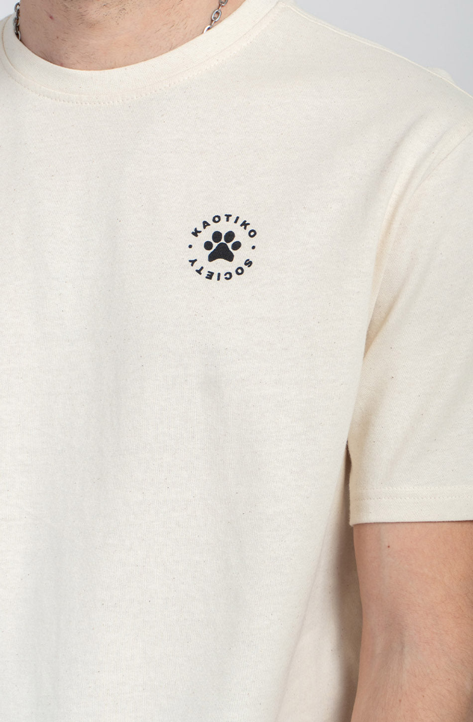 Holiday Upgrade Organic Cotton Ivory T-shirt
