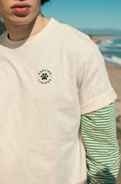 Camiseta Holiday Upgrade Organic Cotton Ivory