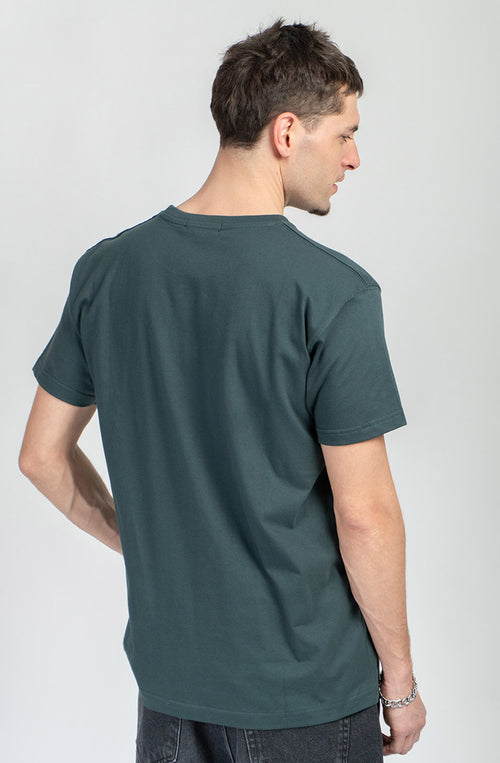 Bulldog Posy grünes T-Shirt