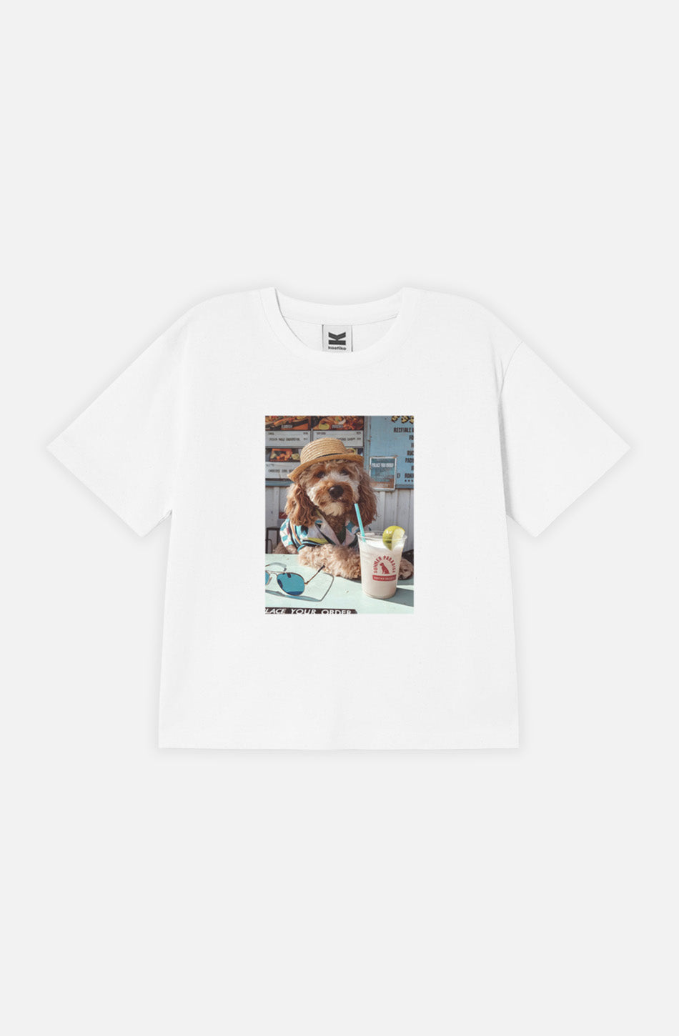 Camiseta Paws & Relax Organic Cotton White