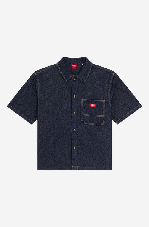 DICKIES Rinsed Denim SS Shirt