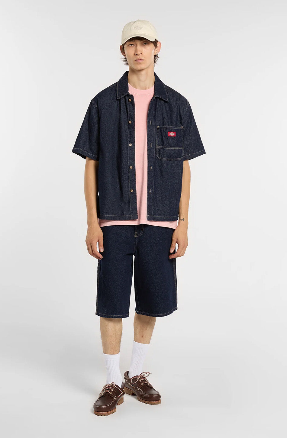 DICKIES Rinsed Denim SS Shirt