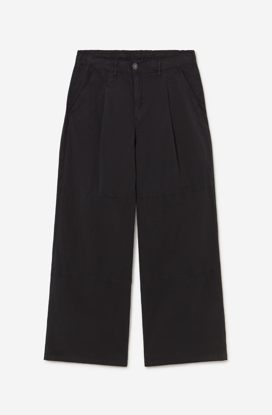 Relaxed Focus Black Trousers