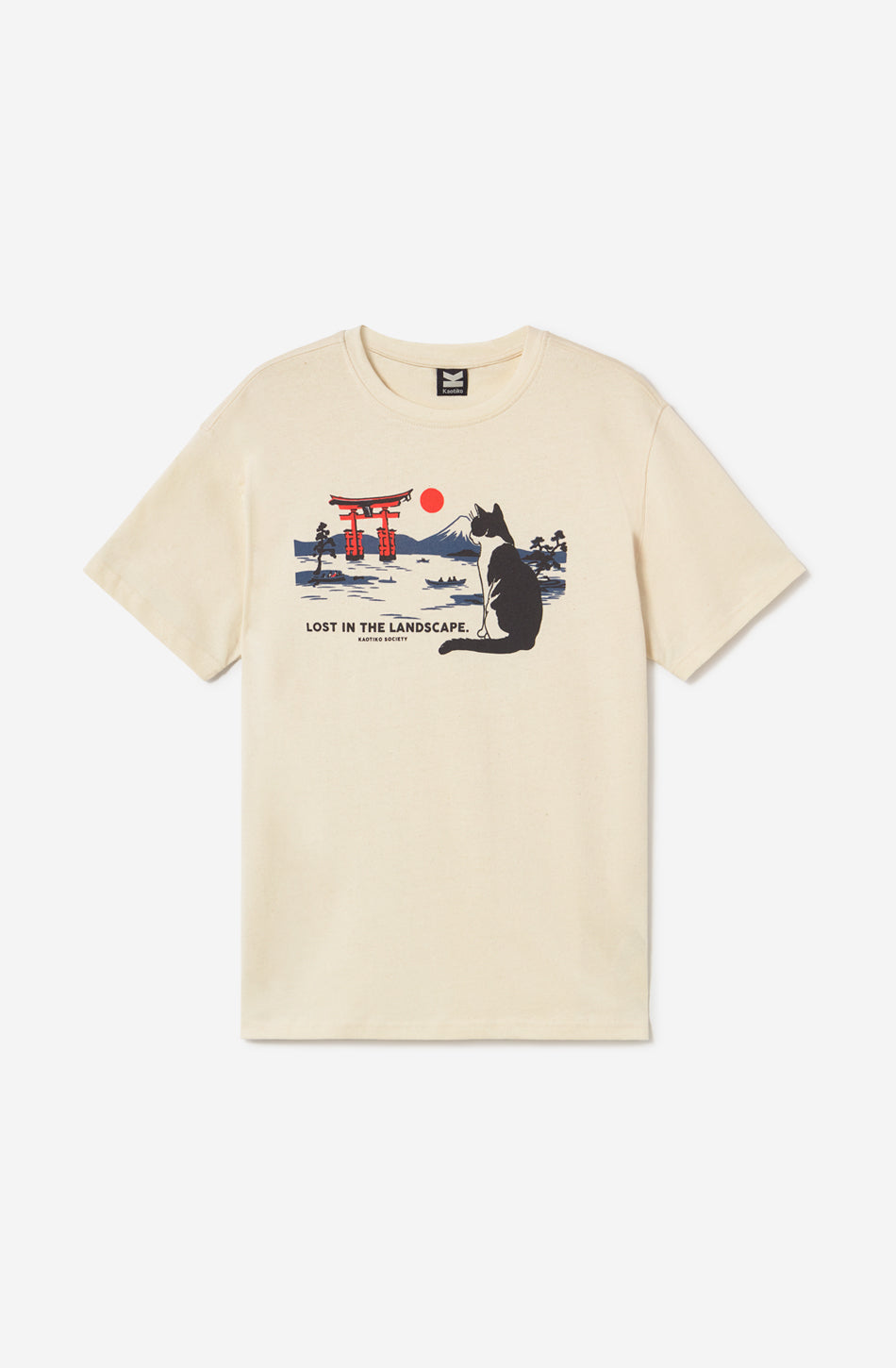 Landscape Organic Cotton Ivory T-shirt