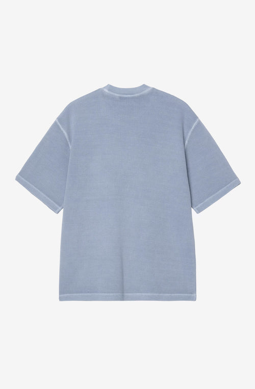 CARHARTT Nelson Waffle Gentle Blue T-shirt