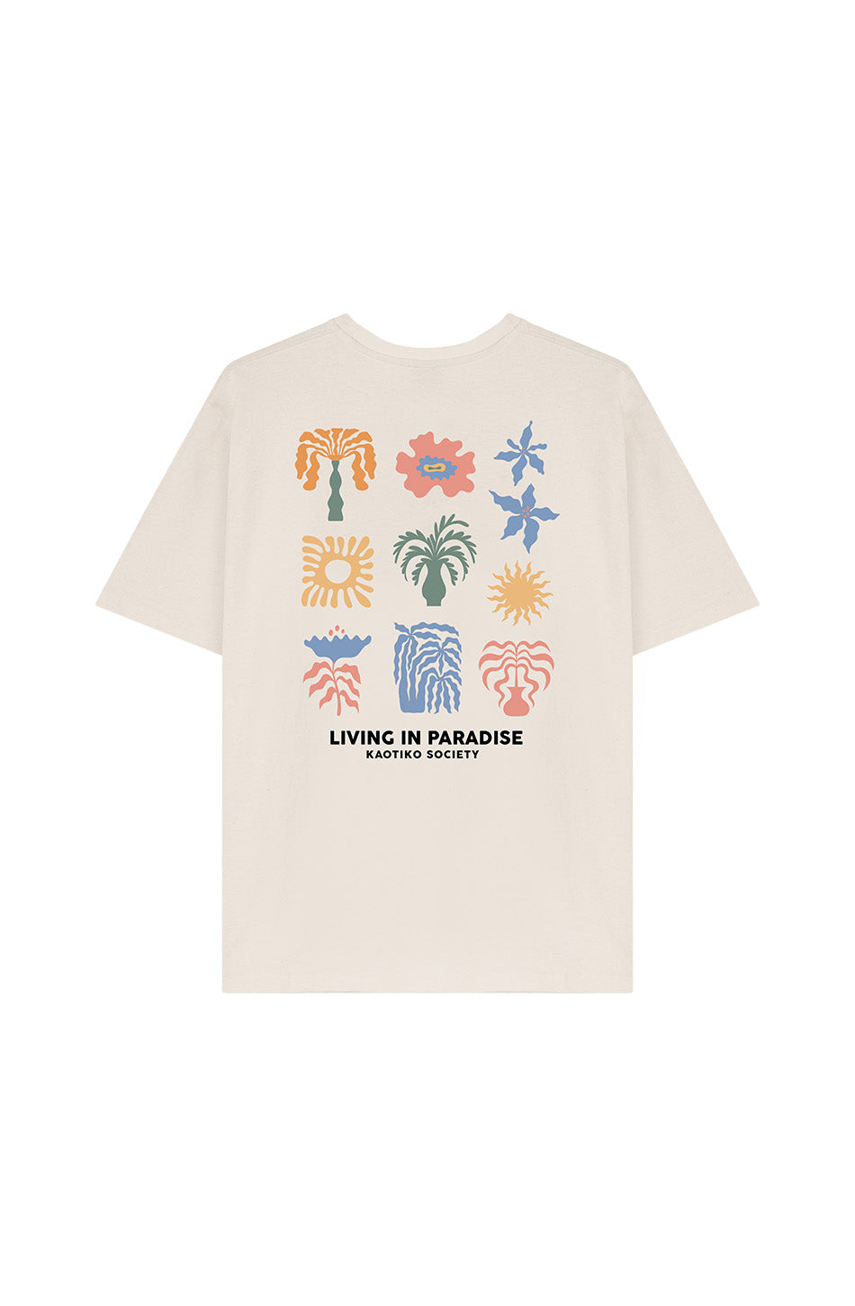 Paradise Organic Cotton Ivory T-shirt