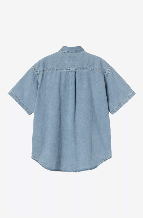 CARHARTT Lucas Denim Blue Shirt